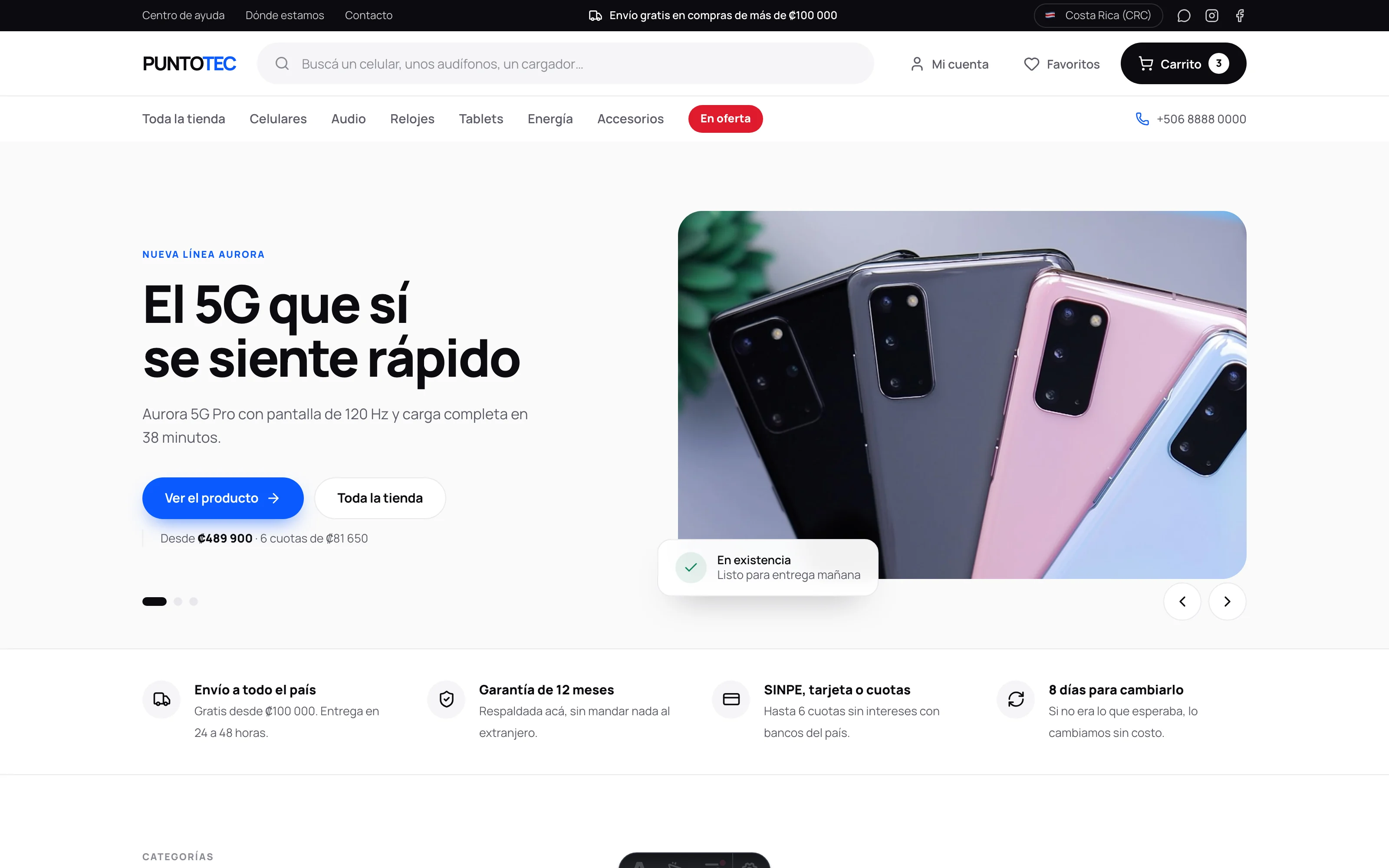 La portada